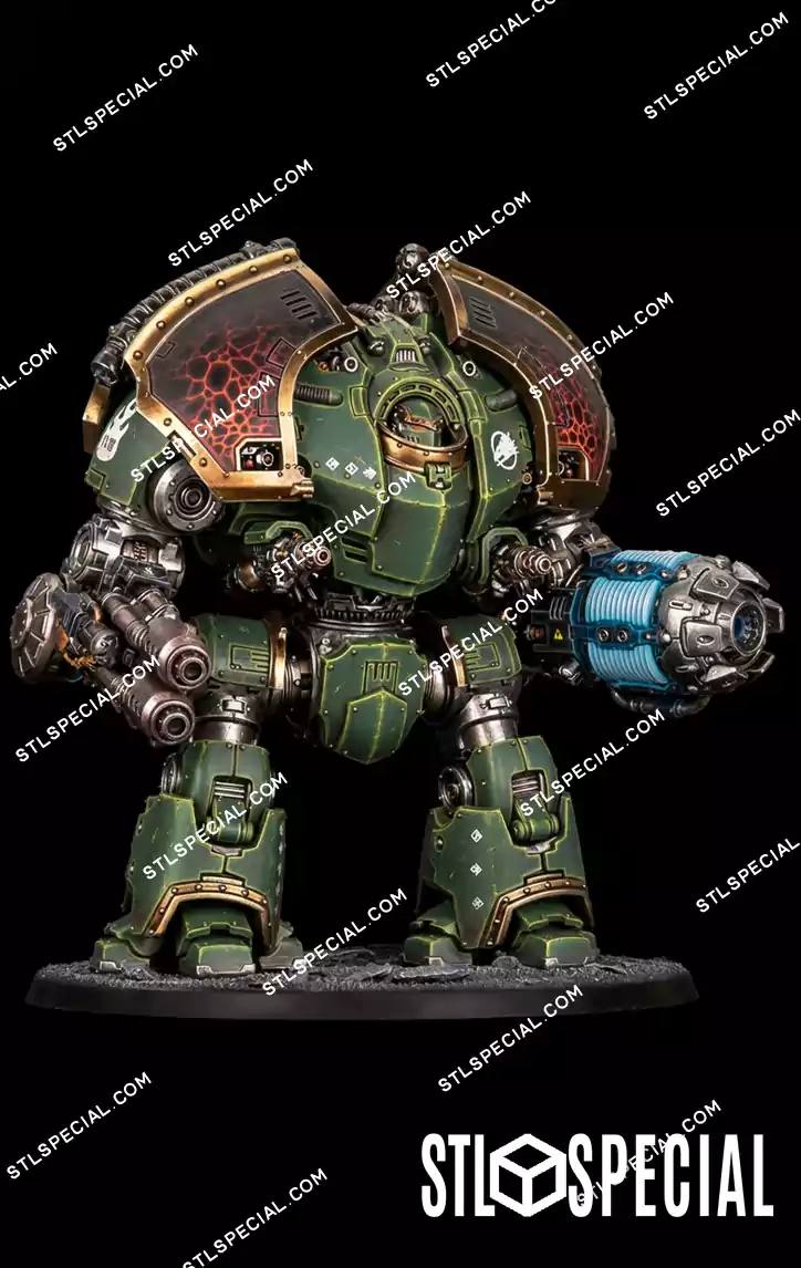 Saturnine Siege Dreadnought STL Files 3D Model