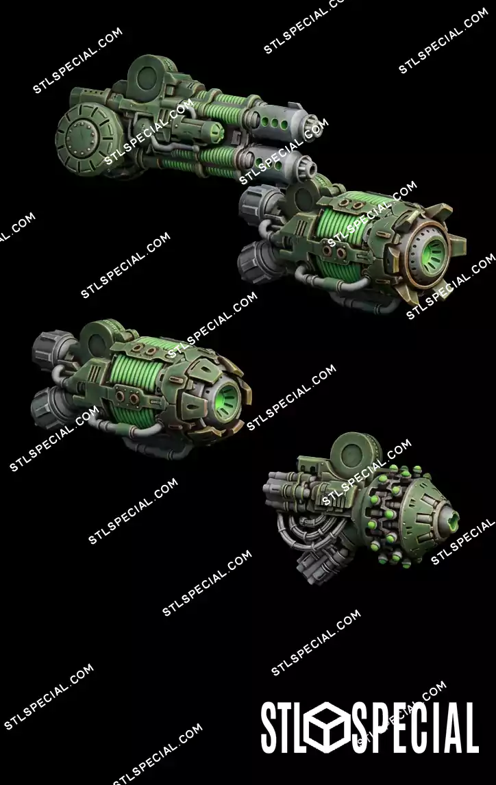 Saturnine Siege Dreadnought STL Files 3D Model