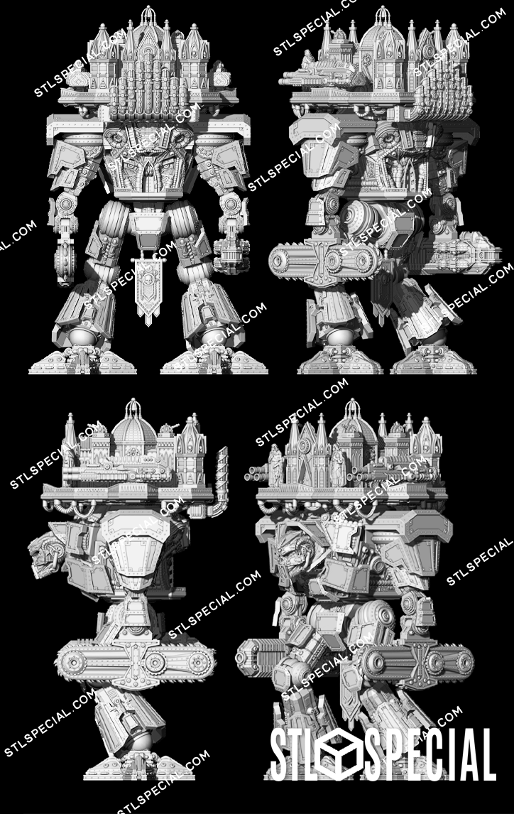 Scavenger Trident STL Special Files and 3D Model