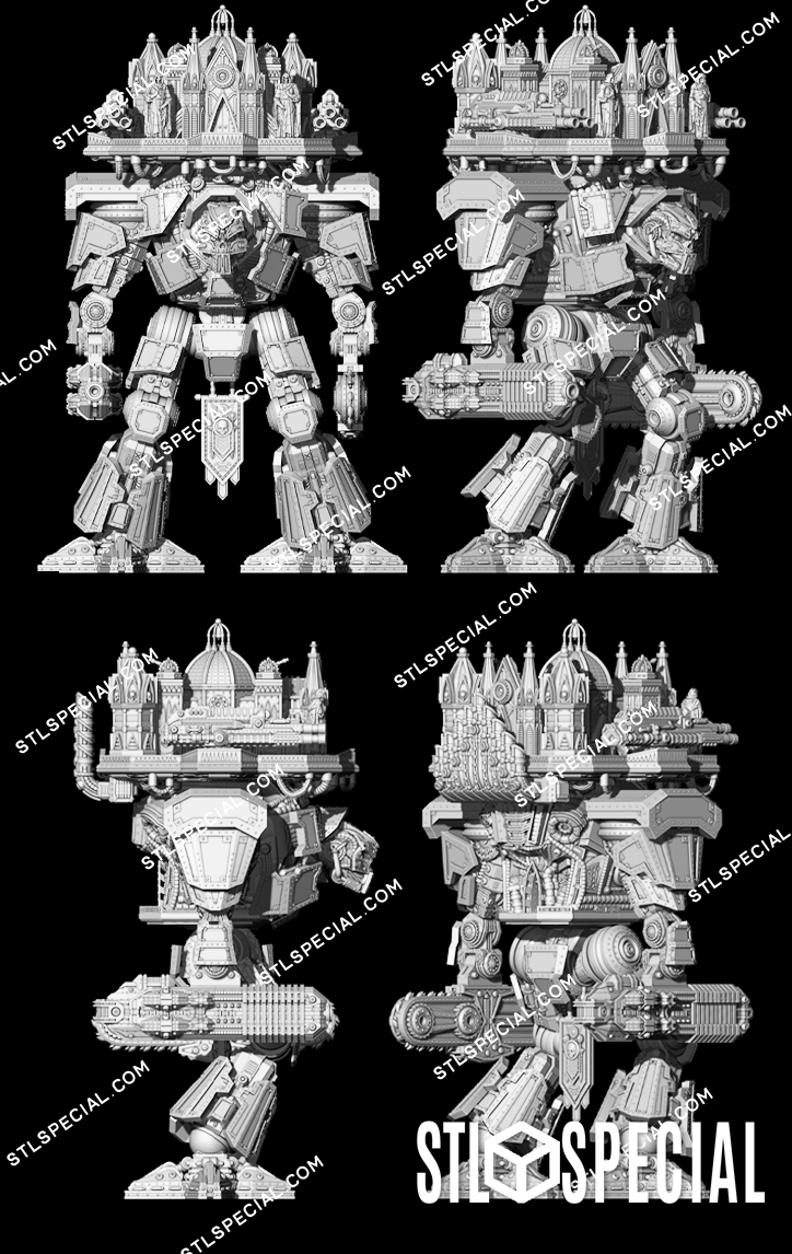 Scavenger Trident STL Special Files and 3D Model