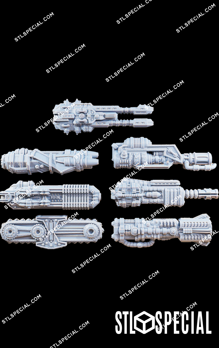 Scavenger Trident STL Special Files and 3D Model