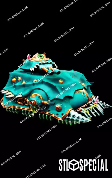 Sea Grub Hunter Tank STL 3D Print Model
