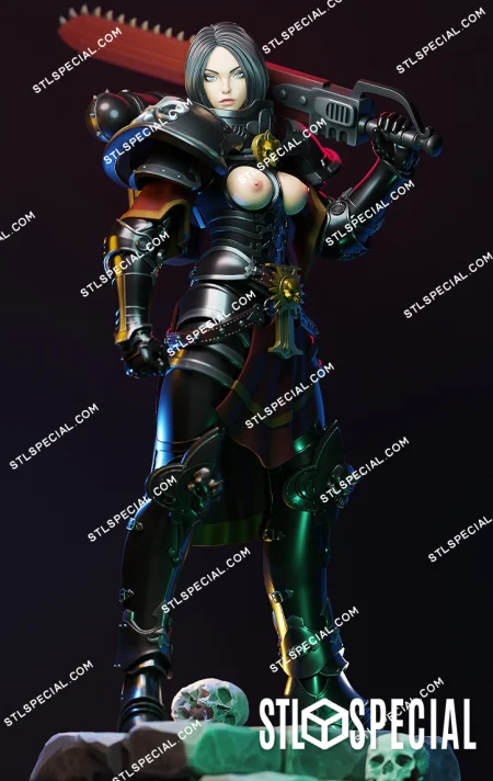 Sister of Battle NSFW STL 3D Model