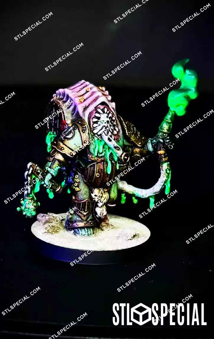Slime-Ridden Exterminator STL Print Model