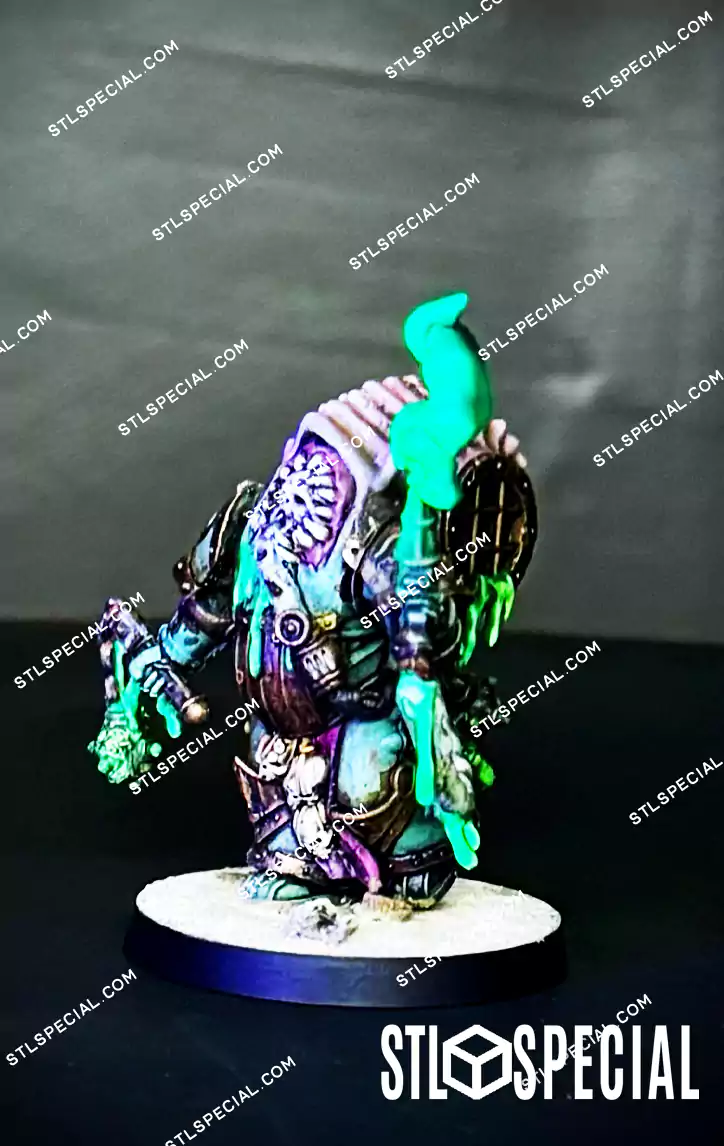 Slime-Ridden Exterminator STL Print Model
