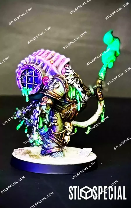 Slime-Ridden Exterminator STL Print Model