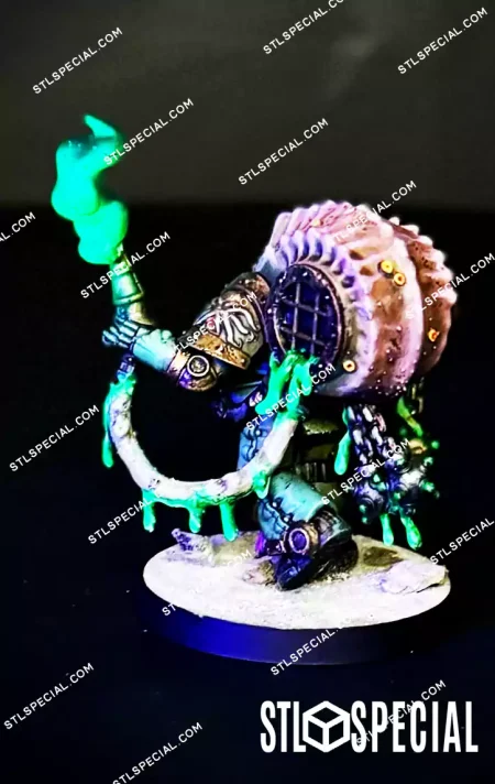 Slime-Ridden Exterminator STL Print Model
