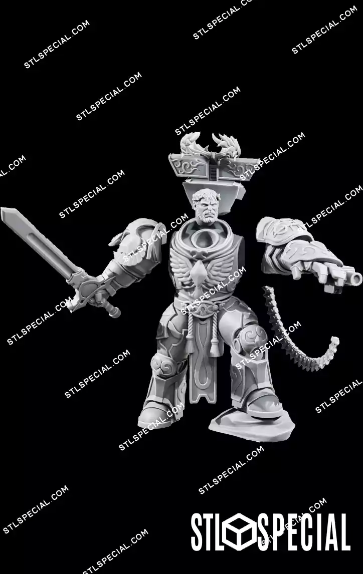 Socratis Archon STL Miniature Model