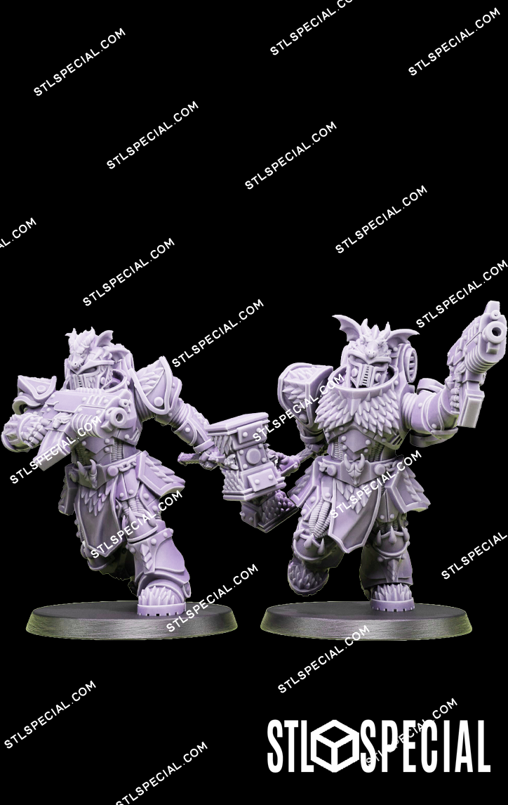 Socratis Dragon Knights STL Files and 3D Model