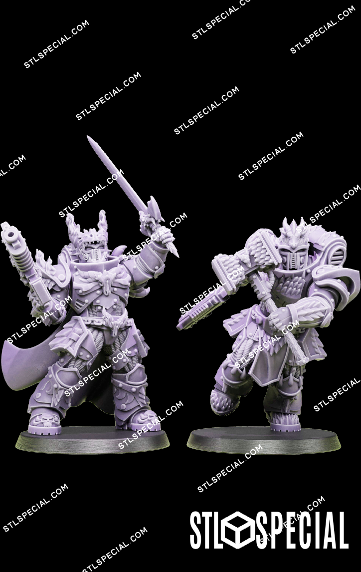 Socratis Dragon Knights STL Files and 3D Model