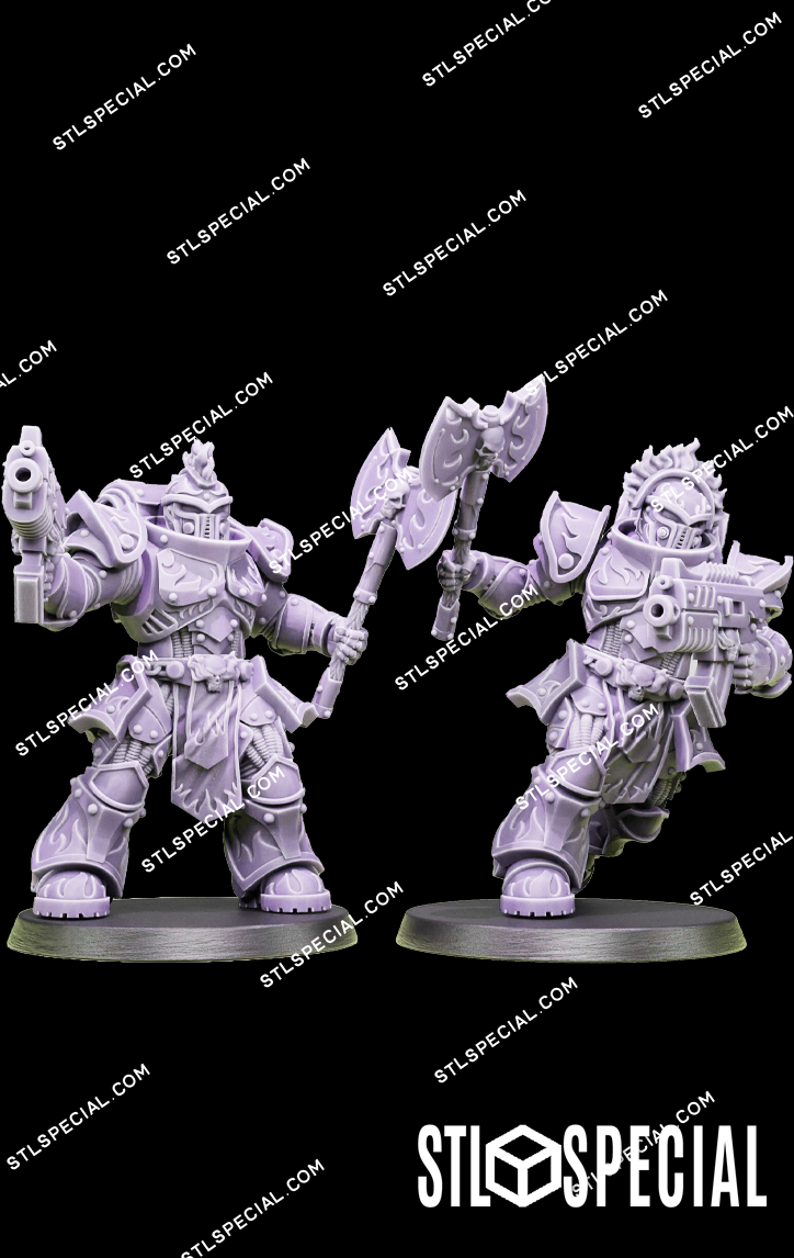 Socratis Dragon Knights STL Files and 3D Model
