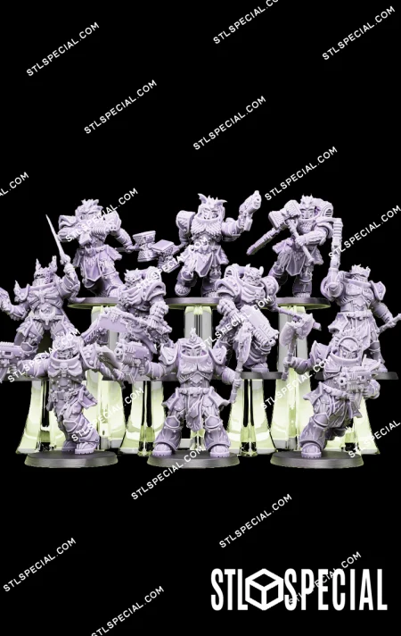 Socratis Dragon Knights STL Files and 3D Model