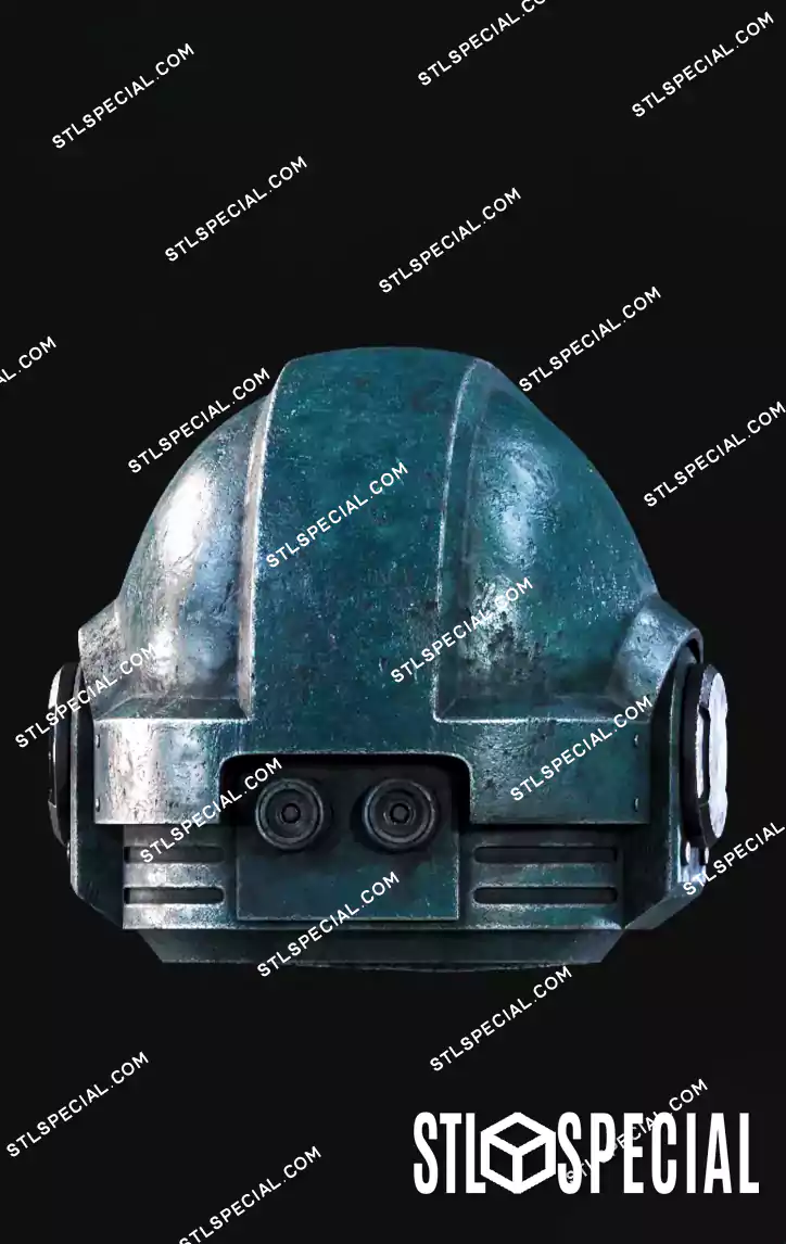 Space Marine 2 Alpha Legion Helmet STL & 3MF