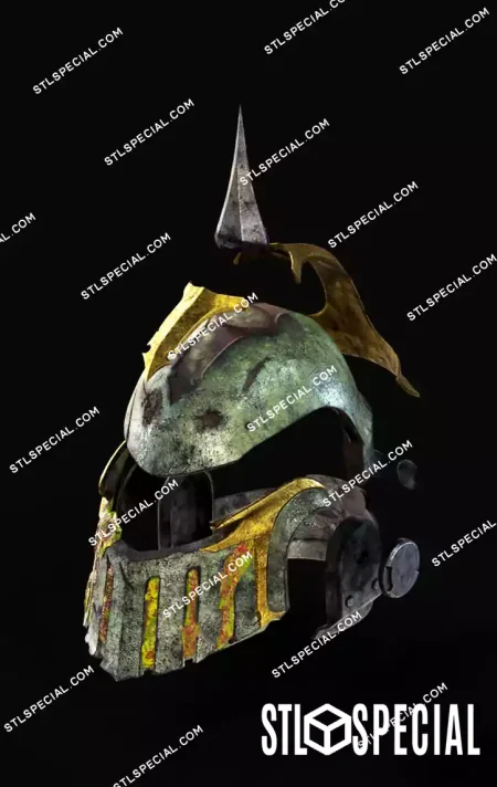 Space Marine 2 Death Guard Helmet STL & 3MF