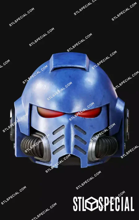 Space Marine 2 Primaris Helmet STL & 3MF