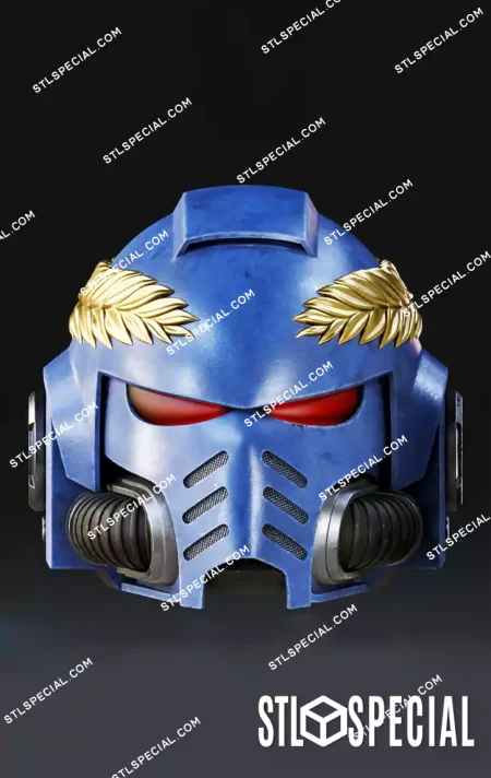 Space Marine 2 Primaris Helmet STL & 3MF