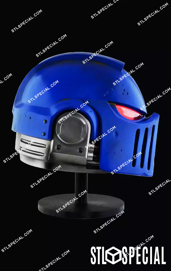 Space Marine Helmet STL and 3MF