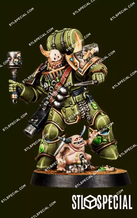 Space Marine Heroes Series 3 STL Model