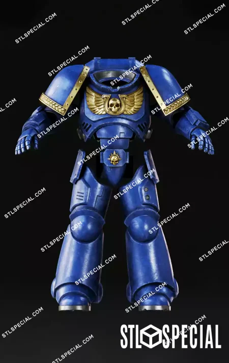 Space Marine Primaris Armor STL & 3MF Files