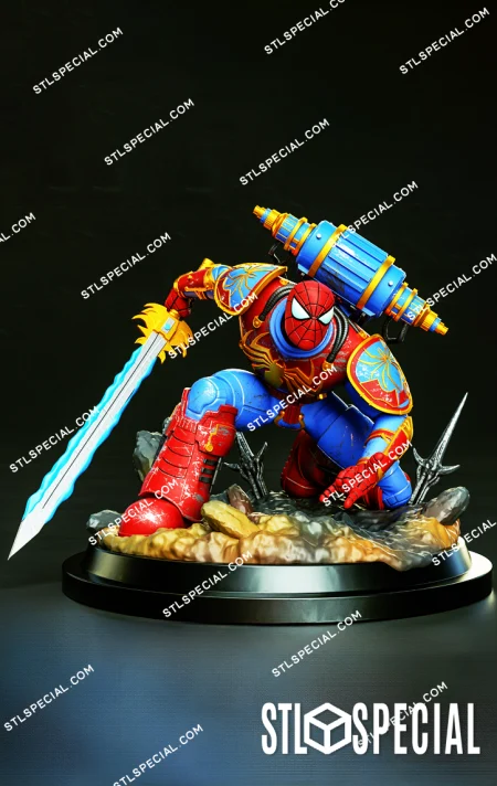 SpiderMan Warhammer STL 3D Model