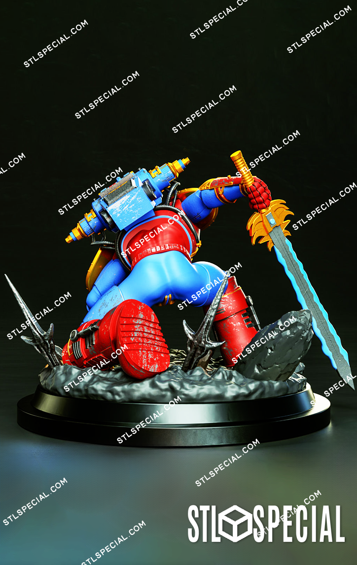 SpiderMan Warhammer STL 3D Model