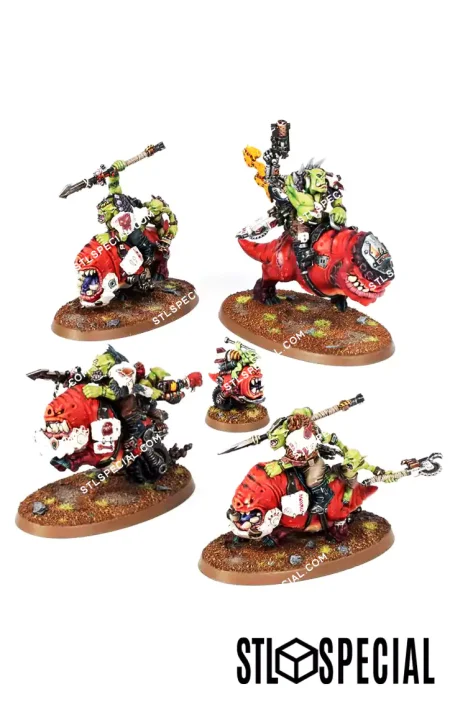 Squighog Boyz STL 3D Models