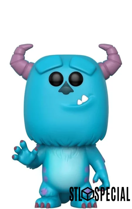 Sulley Funko Pop – Monsters, Inc. 3D Print STL Files