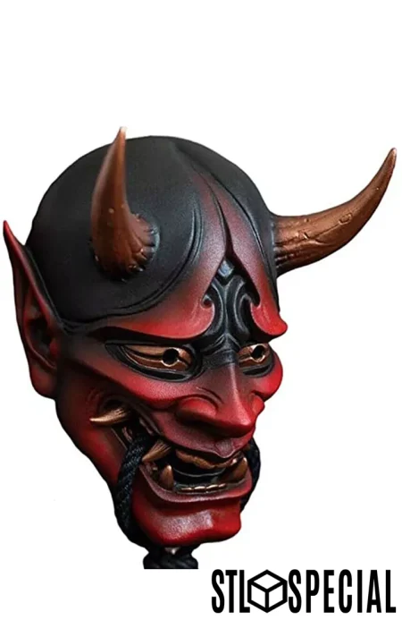 Oni Mask Wall 3D Print STL Files