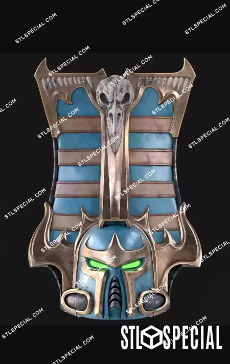 Thousand Sons Helmet STL & 3MF Model