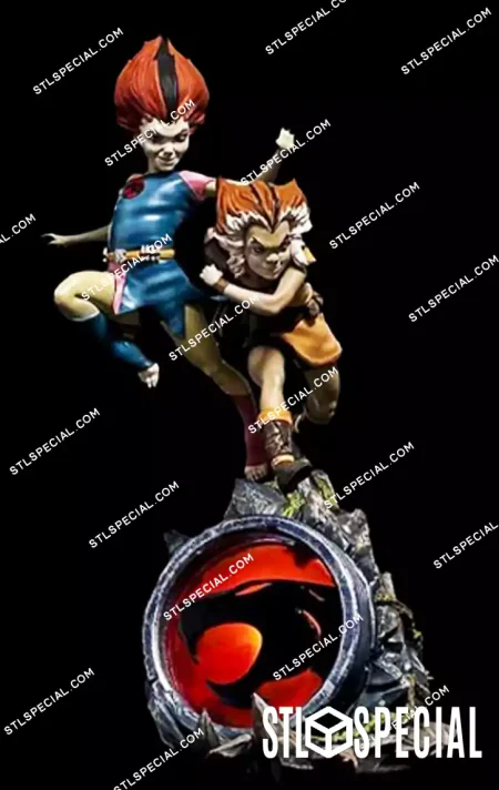 ThunderCats Complete Diorama STL 3D Model