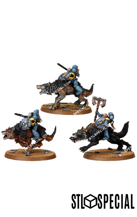 Thunderwolf Cavalry STL 3D Model