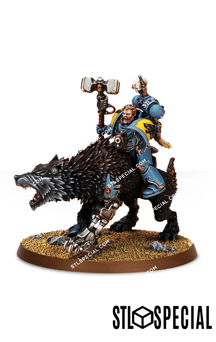 Thunderwolf Cavalry STL 3D Model