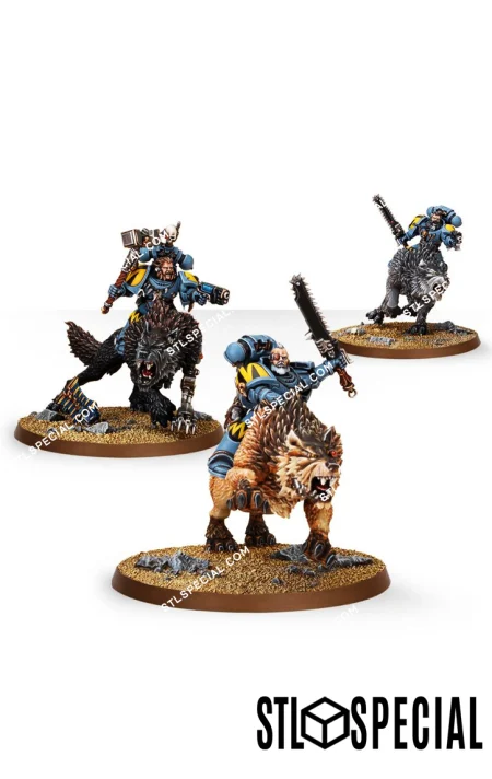 Thunderwolf Cavalry STL 3D Model