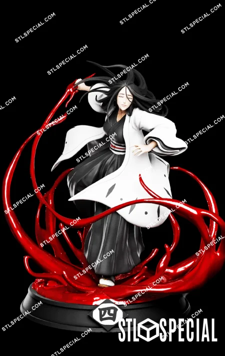 Bleach Unohana STL Special File 3D Model