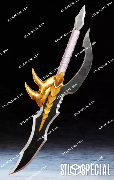 Venom Fang Dagger Solo Leveling STL and 3MF