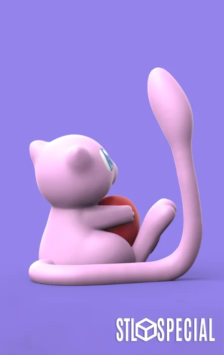 Pokemon Valentine Mew โ STL