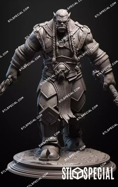 Varok Saurfang STL 3D Models