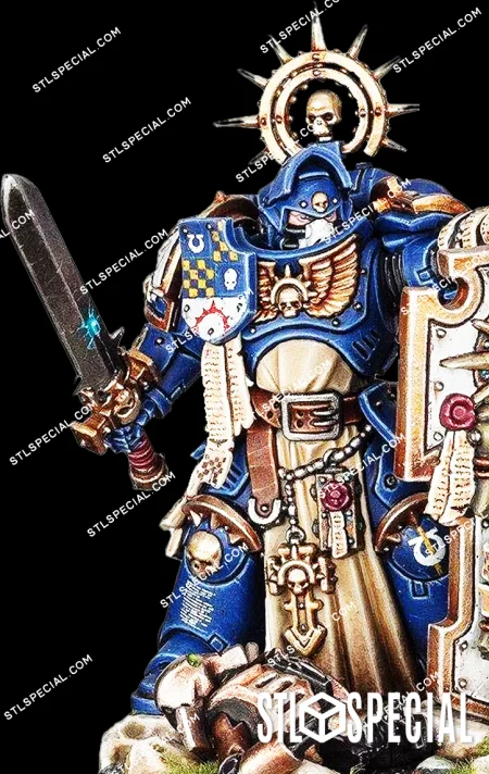 Warhammer Bladeguard Captain STL Files and 3D Model