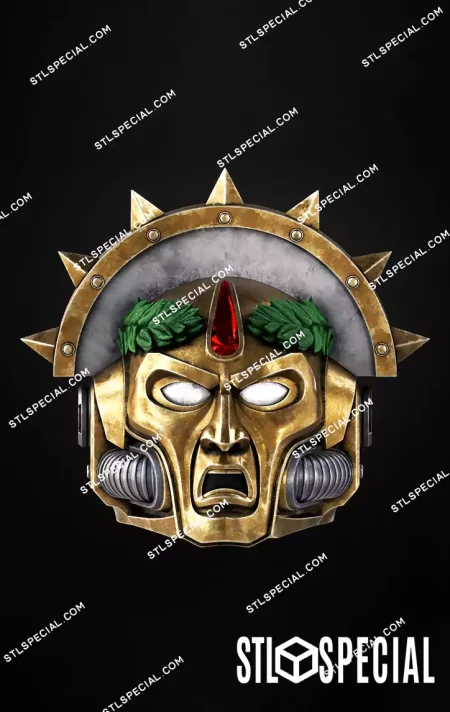 Warhammer Dante Helmet STL and 3MF