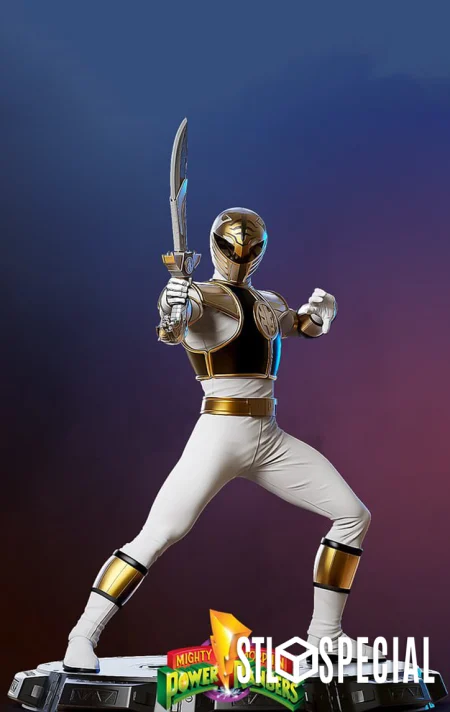 White Ranger 3D Print STL Files