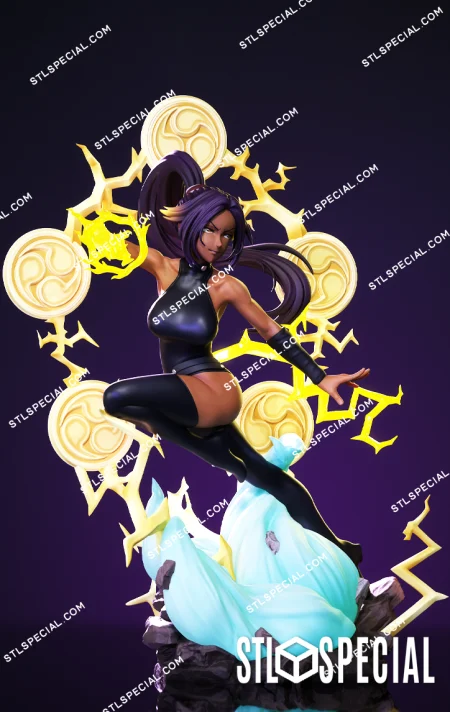 Bleach Yoruichi STL Special File 3D Model