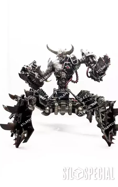 Medieval Cyberdemon STL 3D Model