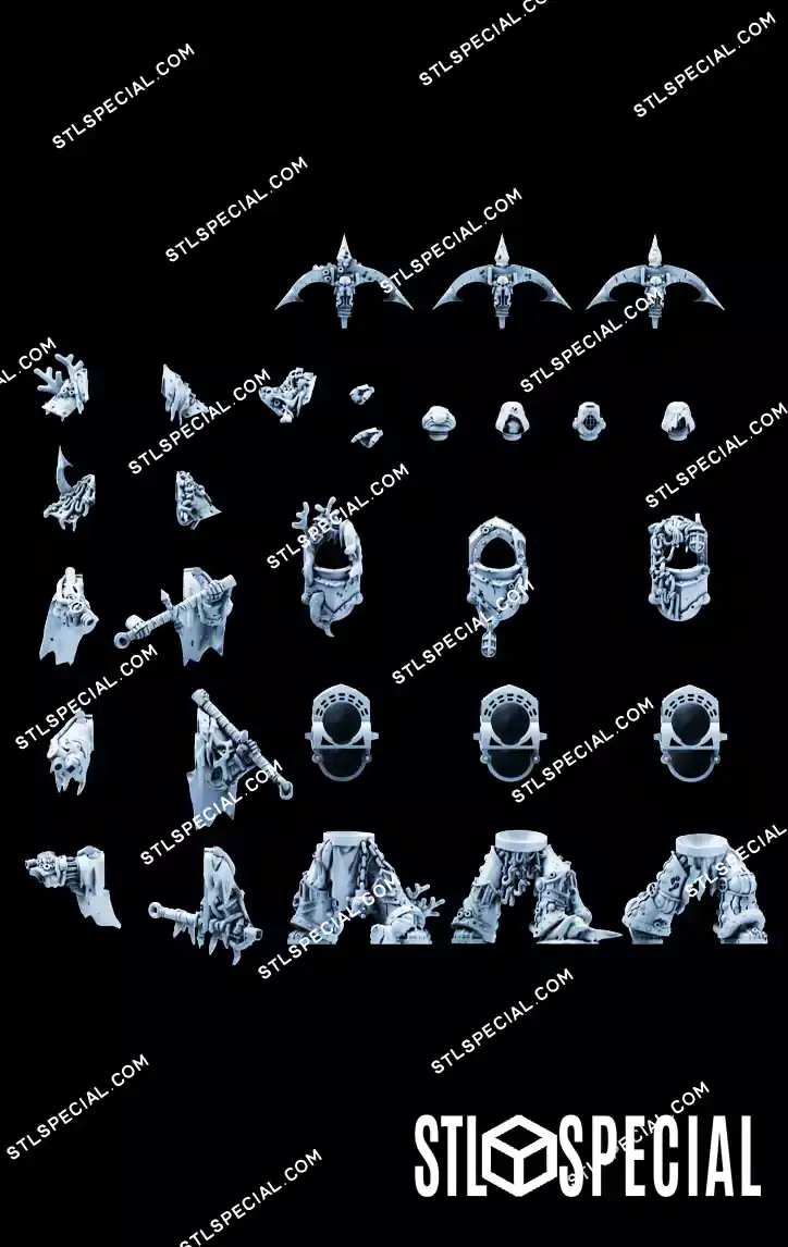 Deep Shroud STL 3D Print Model - Image 8