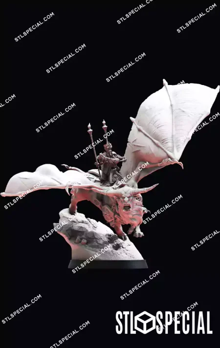 Krun-ghaz Firehands STL 3D Printable Model