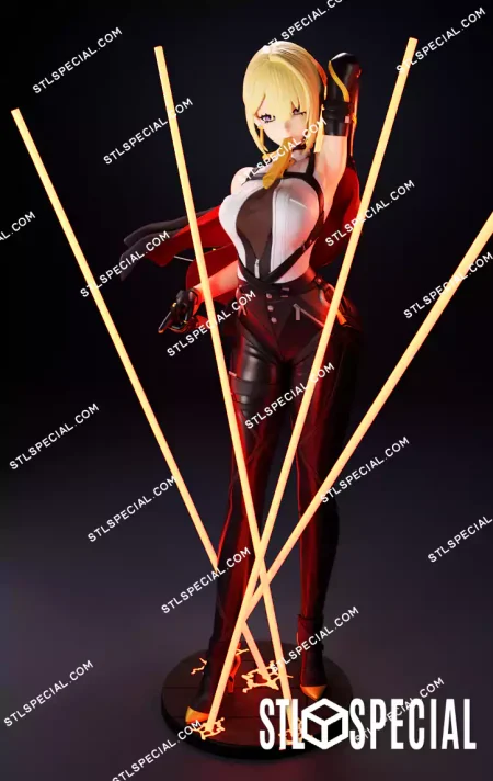 Evelyn Chevalier Zenless Zone Zero STL