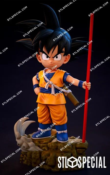 Goku Daima V2 STL 3D Model