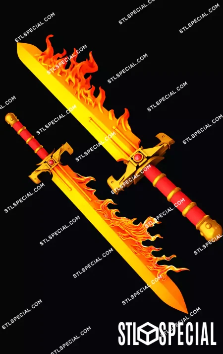 Emperor’s Sword Warhammer 40K STL 3D Model