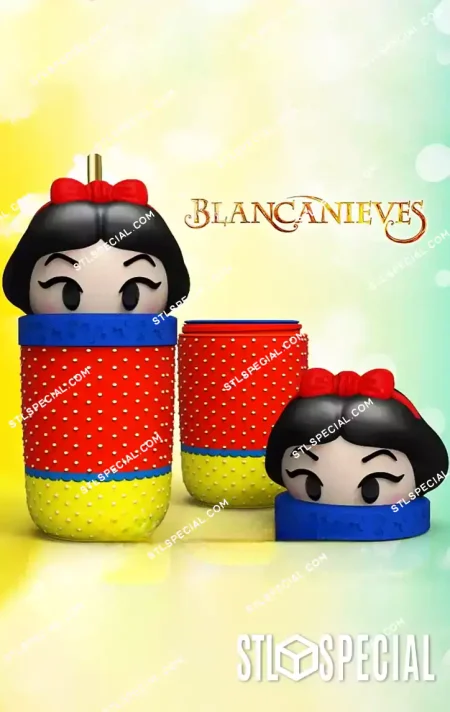 Snow White Magic Cup STL 3D Model