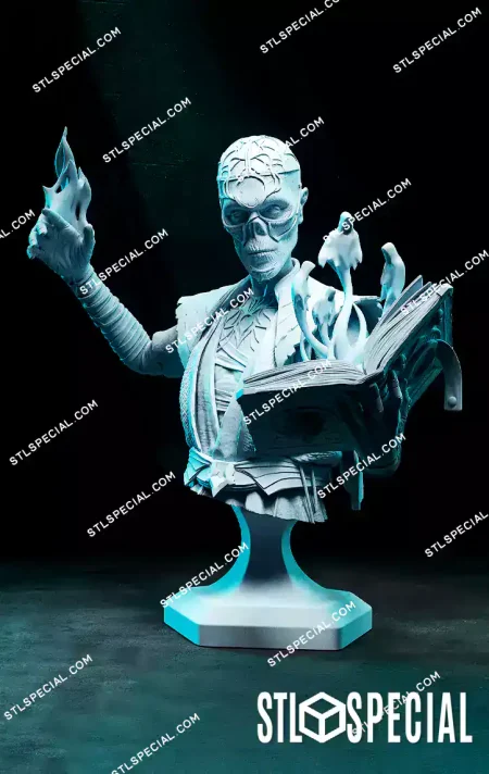 Withers Baldurs Gate 3 Bust 3D Print Model