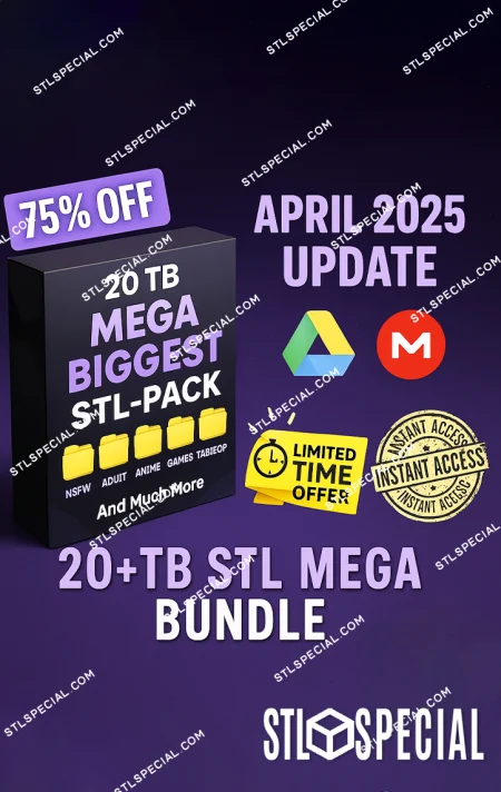 STL MEGAVERSE 20TB Premium Bundle Drop